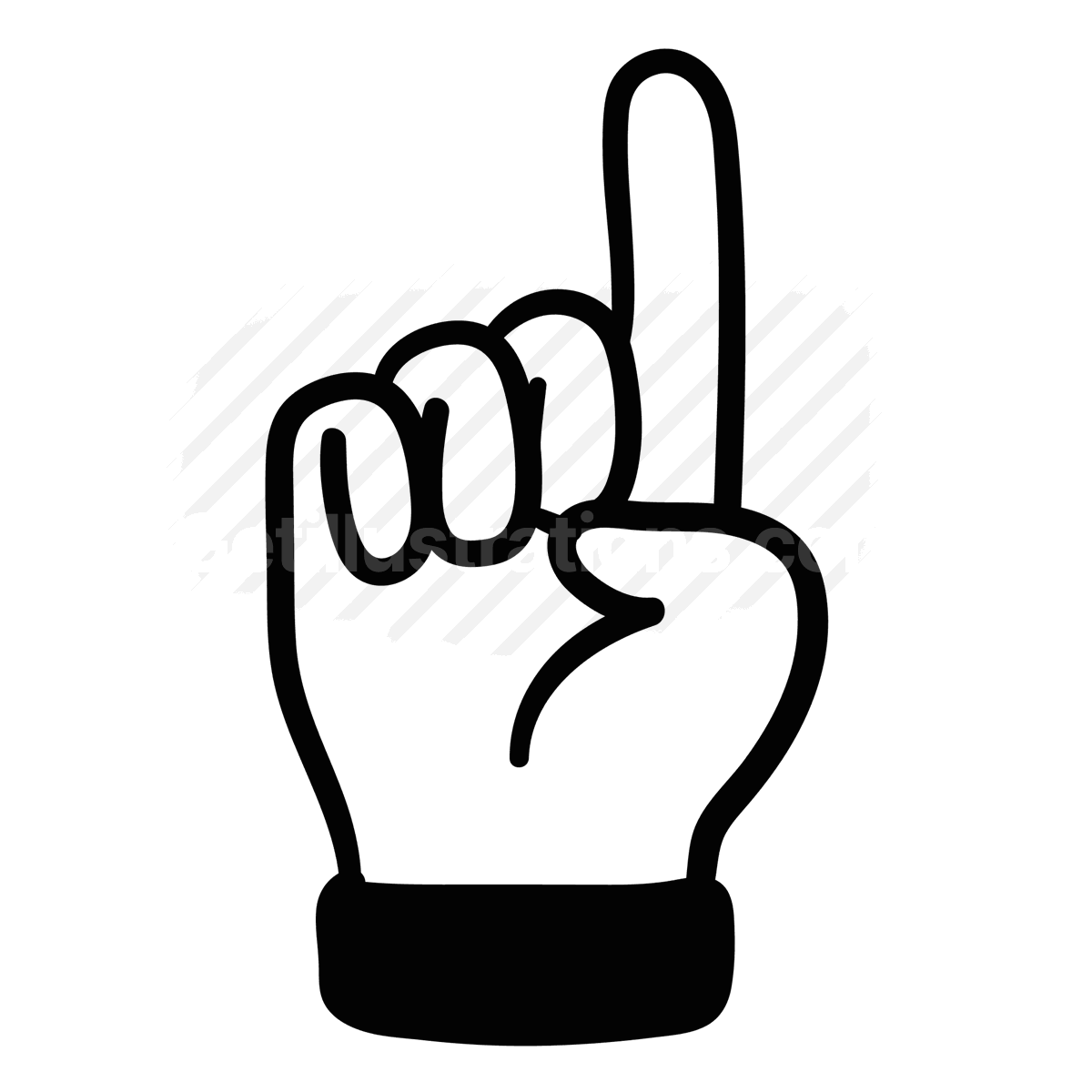 Hand Gestures illustration preview image